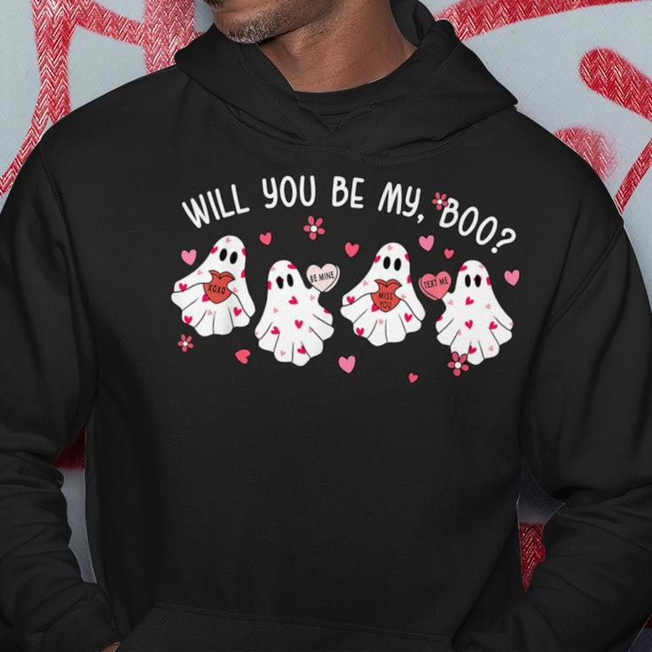 Will You Be My Boo Ghost Happy Valentine's Day Couple Hoodie Unique Gifts