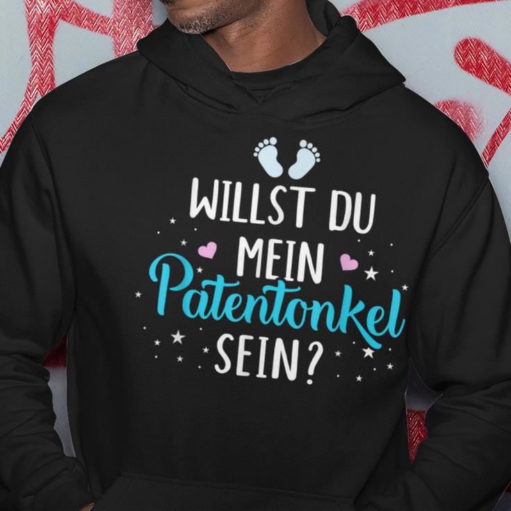 Willst Du Mein Godfather Sein Kapuzenpullover Lustige Geschenke