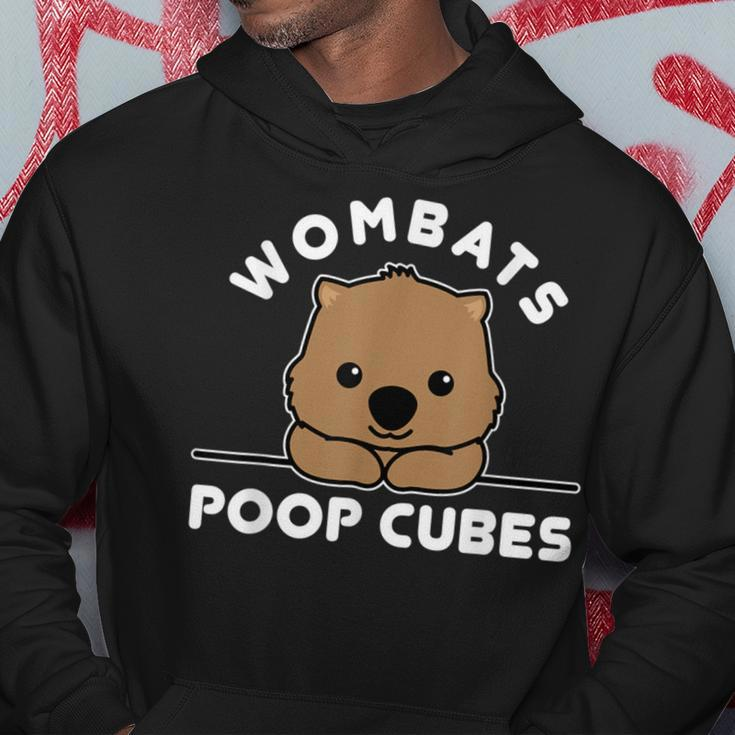 Wombats Poop Cubes Cute Kawaii Wombat Quote Hoodie Lustige Geschenke