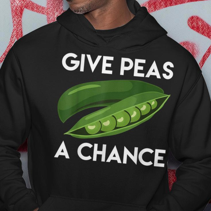 World PeasPeace Give Peas A ChanceEarth Day Hoodie Unique Gifts