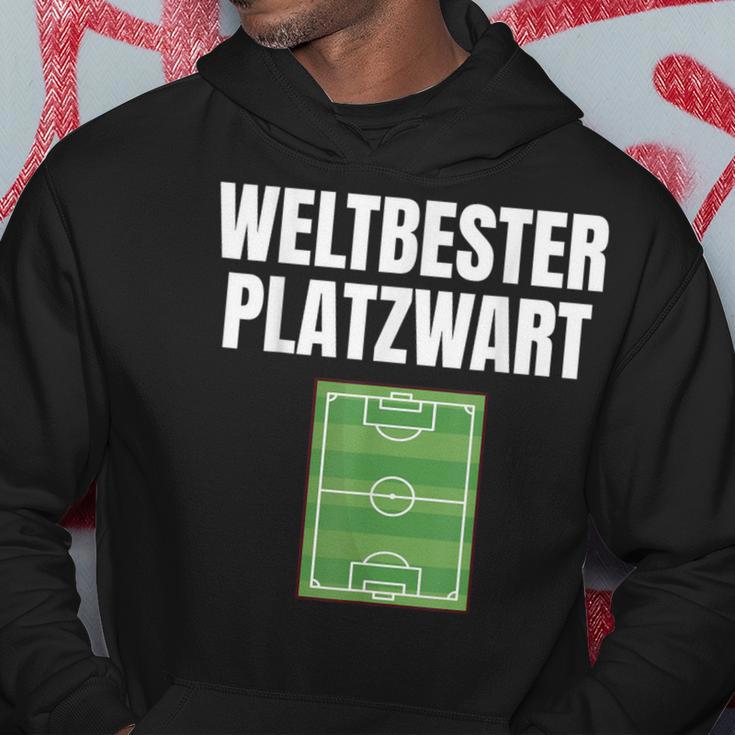 Worlds Best Platzwart Greenkeeper Football Pitch Kapuzenpullover Lustige Geschenke