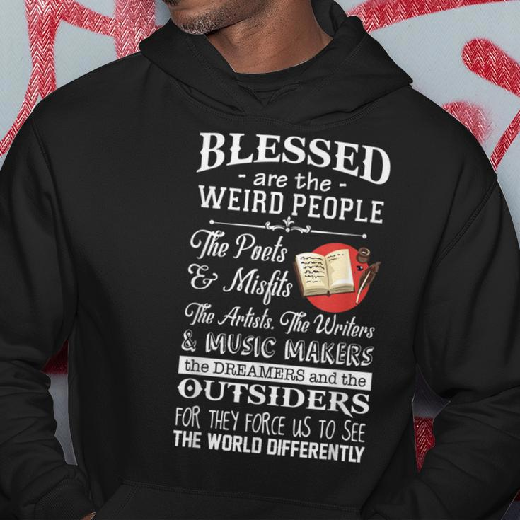 The Writers Actors Blessed Are The Weird People Hoodie Unique Gifts