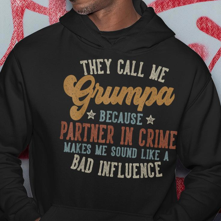 They Call Me Grumpa Father's Day Grumpa Hoodie Unique Gifts