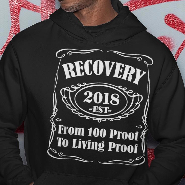 Years Of Sobriety Recovery Clean And Sober Since 2018 Hoodie Unique Gifts