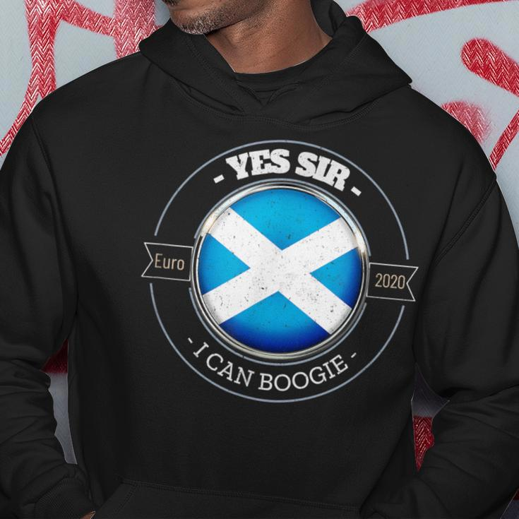 Yes Sir I Can Boogie No Scotland No Party Saltire Hoodie Unique Gifts