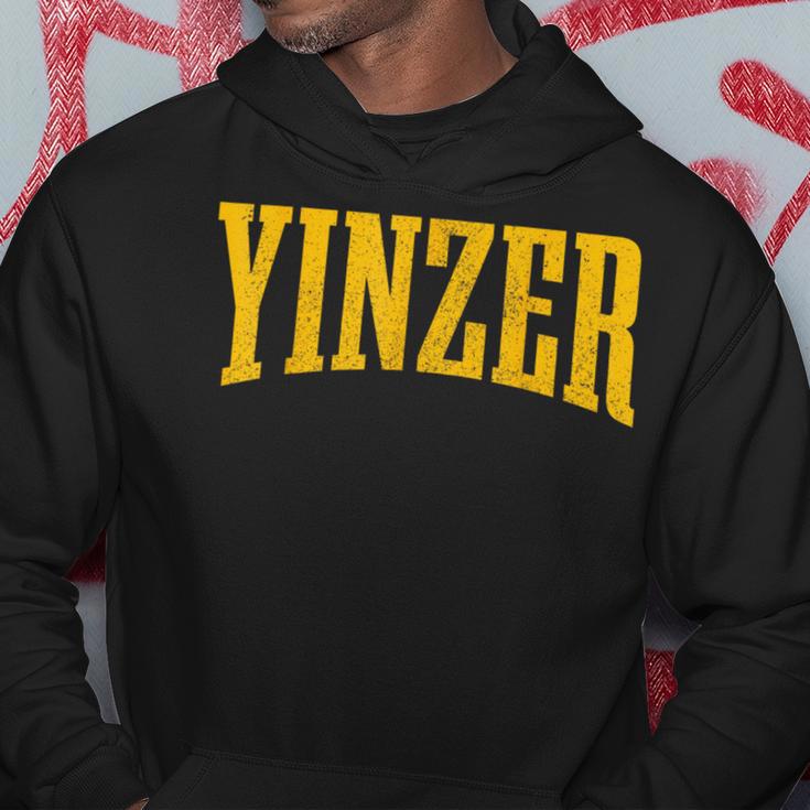 Yinzer Code Pittsburgh Pennsylvania Pa Pride Yellow Yinz Hoodie Unique Gifts