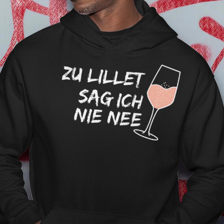 Zu Lillet Sag Ich Nie Nee Lieblingcocktail Fan Hoodie Lustige Geschenke