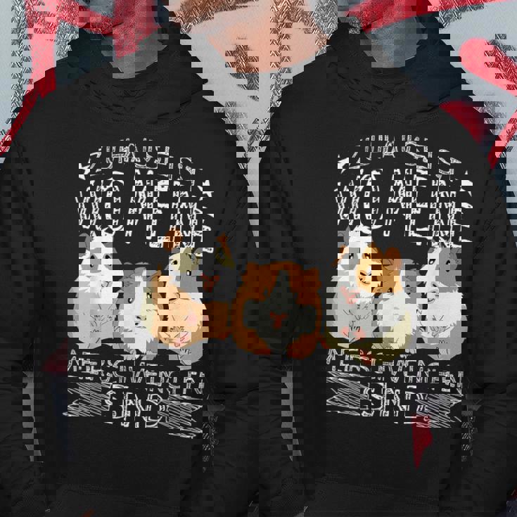 Zuhause Ist Wo Meine Meerschweinchen Sind Guinea Pigs Hoodie Lustige Geschenke