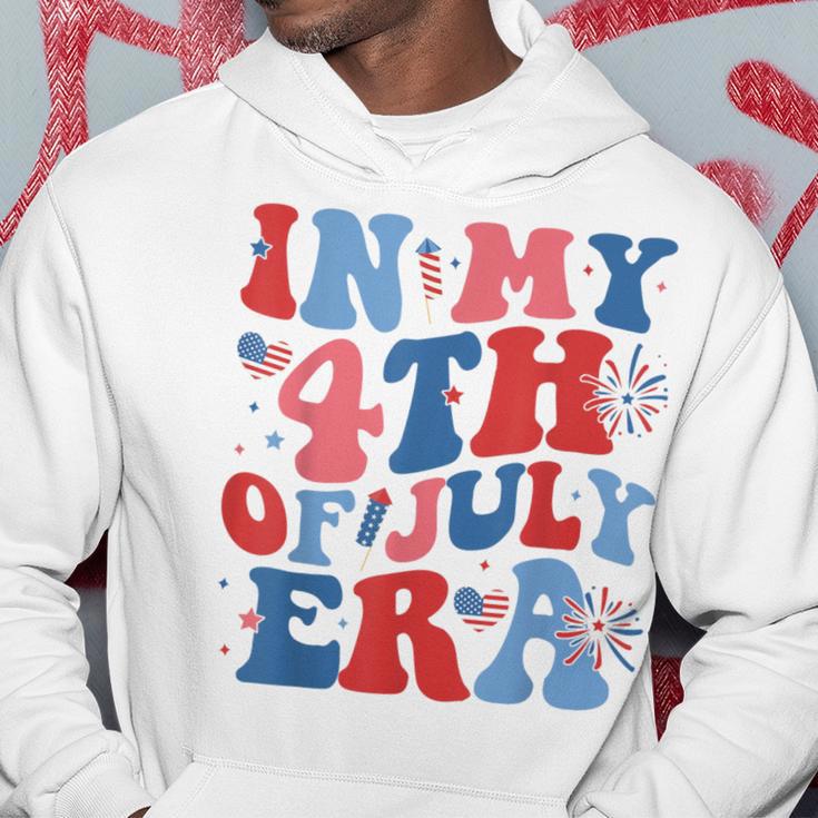 In My 4Th Of July Era Patriotic Usa American Flag Hoodie Unique Gifts