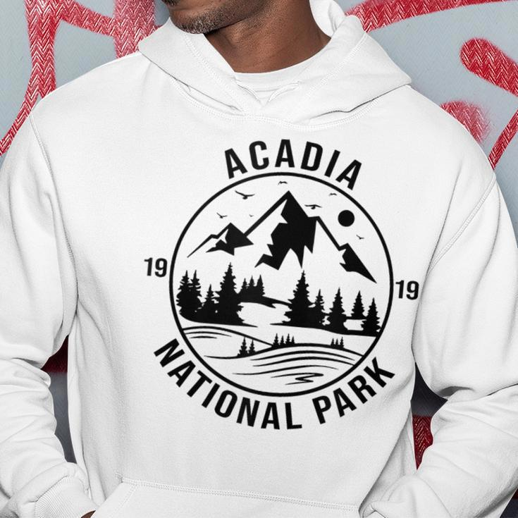 Acadia National Park Maine Mountains Nature Hiking Vintage Hoodie Unique Gifts