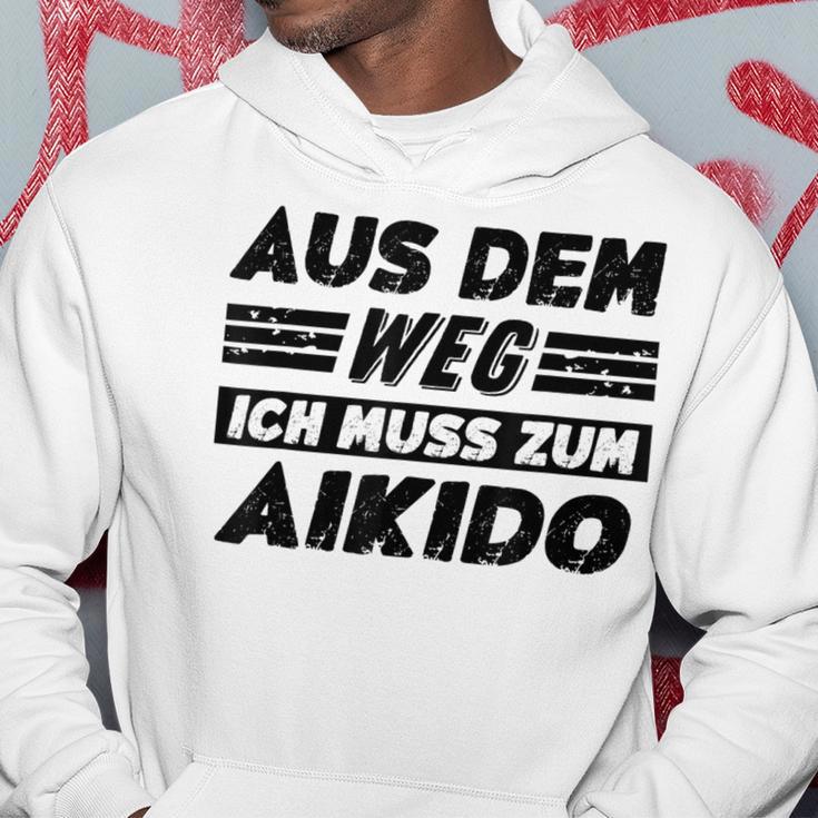 Aikido Hobby Lustiger Aikido Spruch Kapuzenpullover Lustige Geschenke