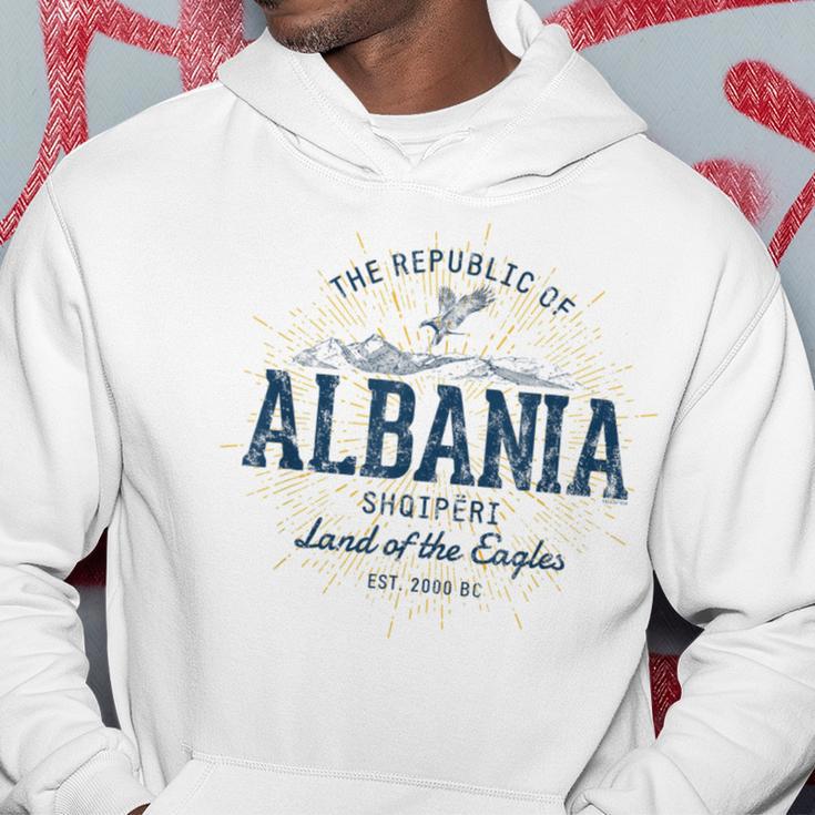 Albania Retro Styleintage Albania Kapuzenpullover Lustige Geschenke