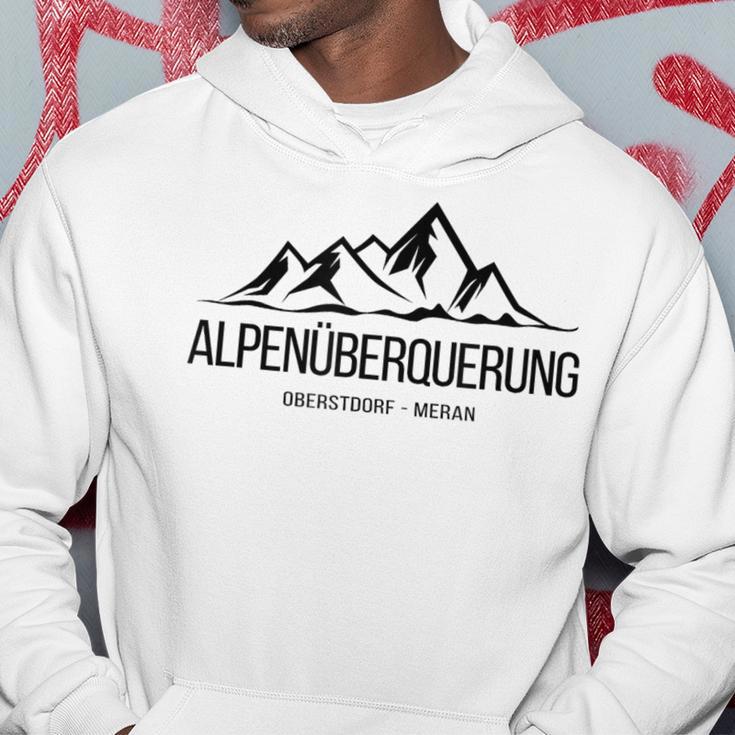 Alpenüberquung Oberstdorf Meran E5 Idea Hoodie Lustige Geschenke