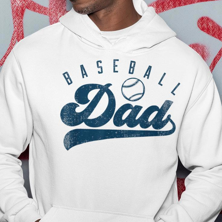 Baseball Dad Daddy Father's Day Hoodie Personalized Gifts