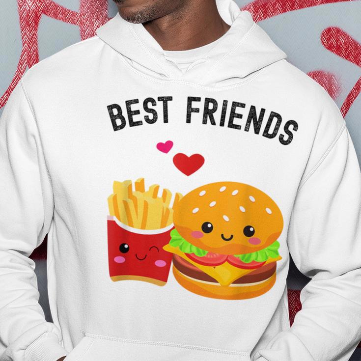 Best friend hoodies burger best sale and fries