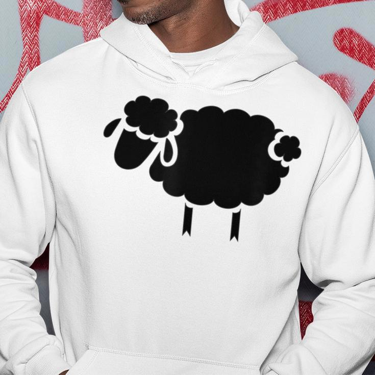 Black Sheep Silhouette Hoodie Unique Gifts