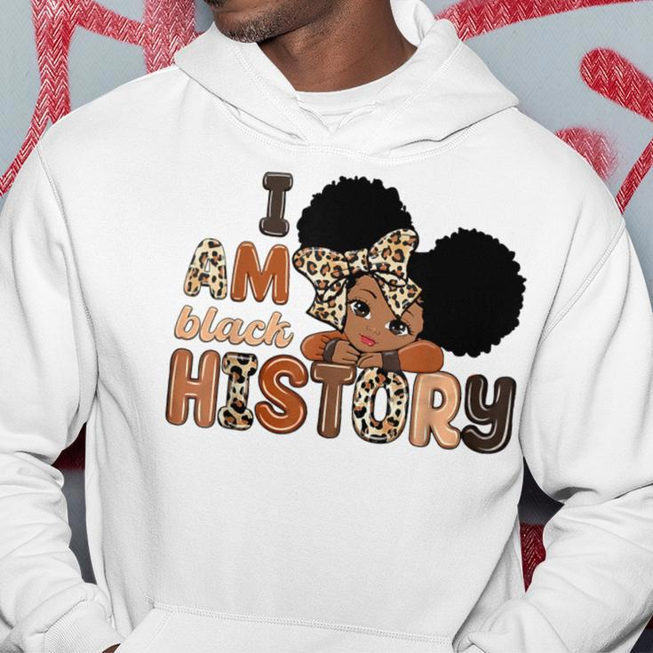 I Am Black History Celebrating Black History Month Girls Hoodie Unique Gifts