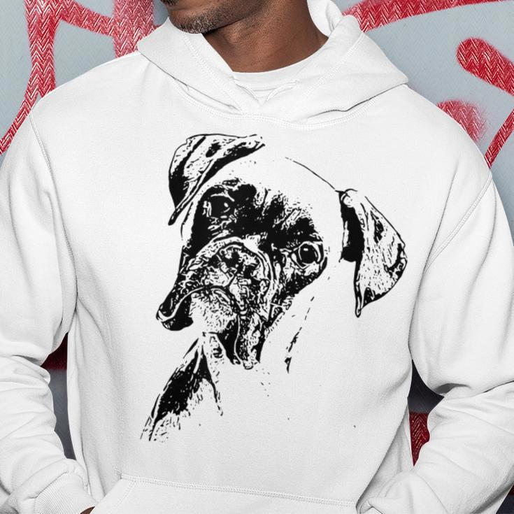 Boxer Dog Face Dog Lovers Boxer Dog Hoodie Unique Gifts