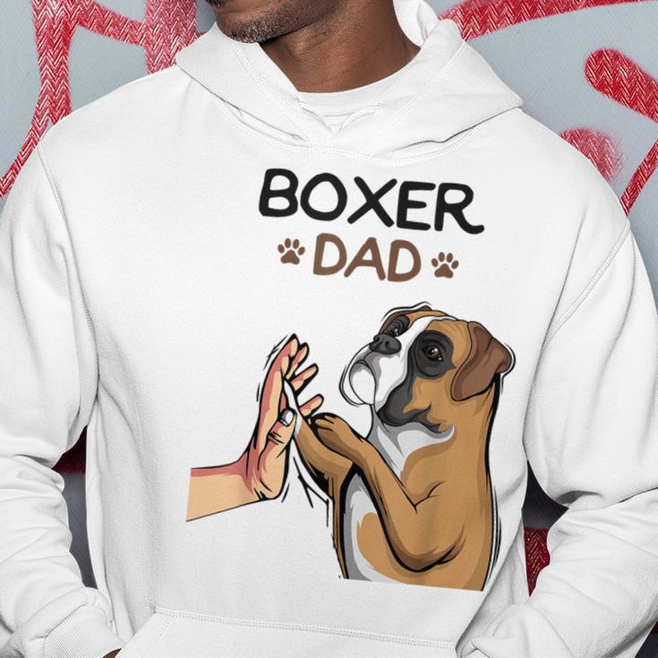 Boxer Dog Papa Kapuzenpullover Lustige Geschenke