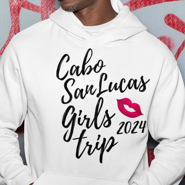 Cabo San Lucas Girls Trip 2024 Fun Matching Mexico Vacation Hoodie Funny Gifts
