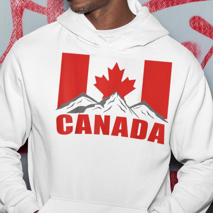 Canadian Canada Flag Excavator Kapuzenpullover Lustige Geschenke