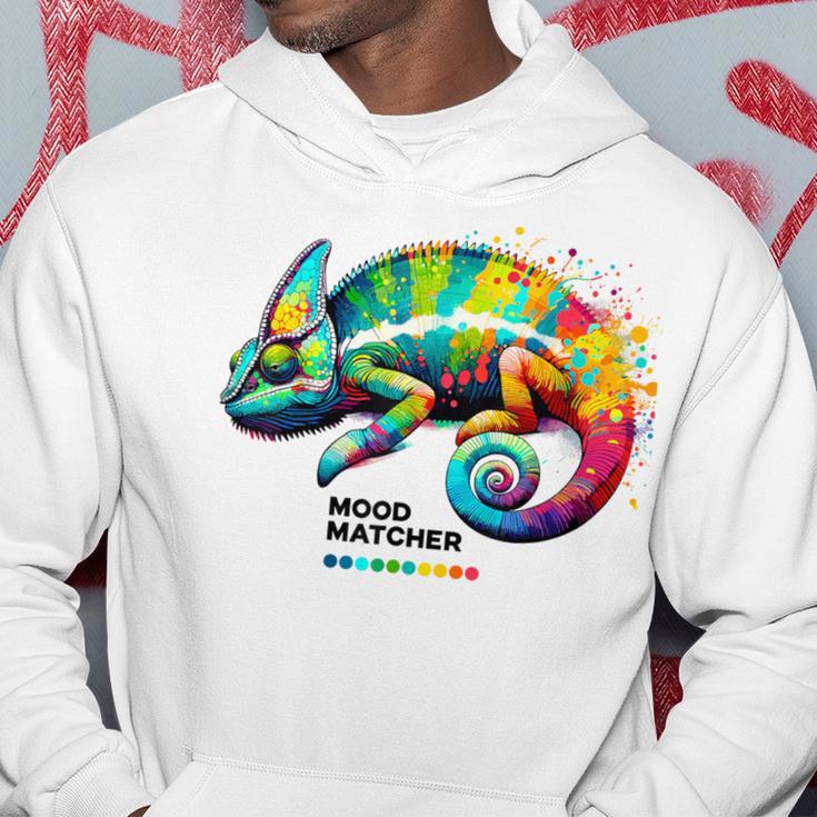 Chameleon Mood Matcher Color Changing Reptile Camouflage Hoodie Unique Gifts