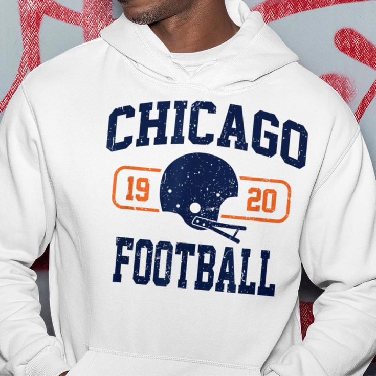 Chicago Football Athletic Vintage Sports Team Fan Hoodie Unique Gifts