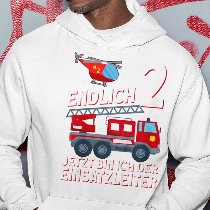 Children's Fireman Endlich 2 Jetzt Bin Ich Einsatzeiteiteiter 80 Hoodie Lustige Geschenke