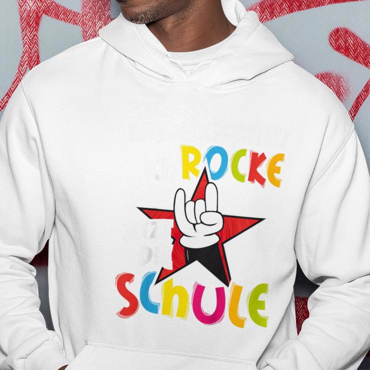 Children's First Day At School Ich Rocke Jetzt Die Schule Schulkind Kapuzenpullover Lustige Geschenke