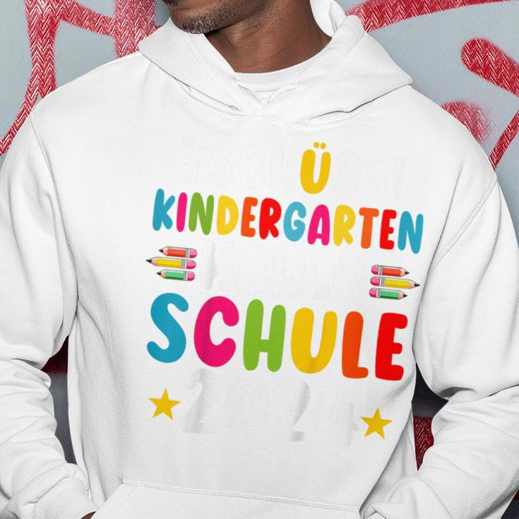 Children's Tschüss Kindergarten Hello School 2024 Hoodie Lustige Geschenke