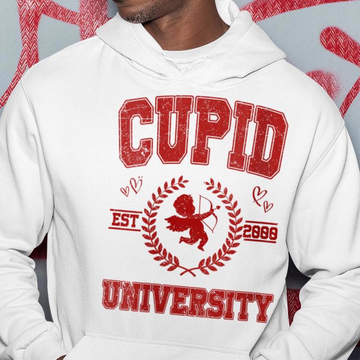 Cupid University Est 2000 Happy Valentine Day Anniversary Hoodie Unique Gifts