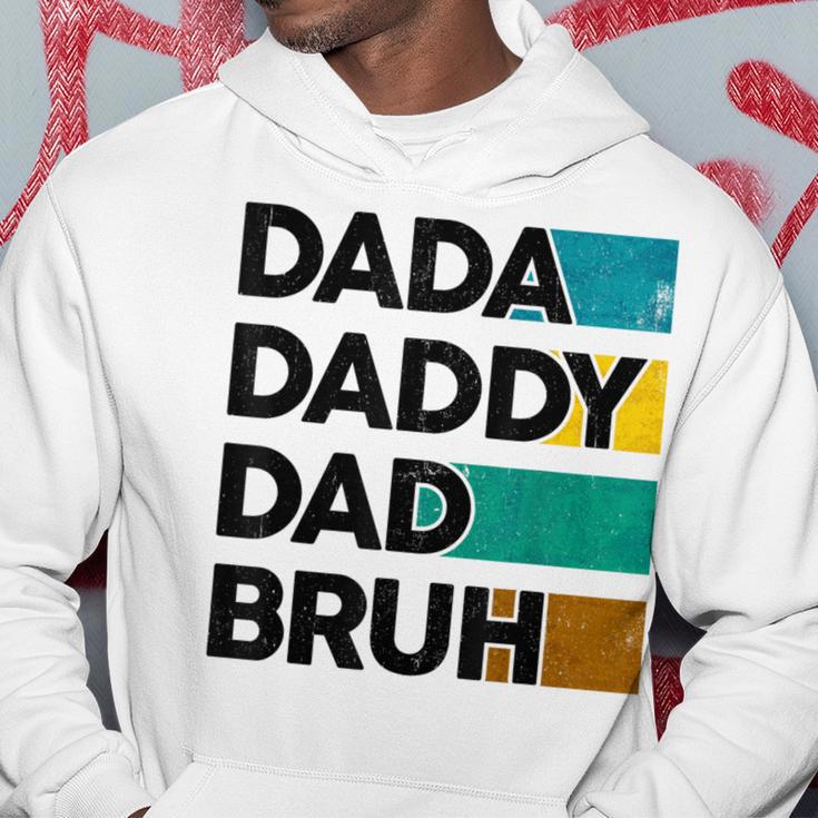 Dada Daddy Dad Bruh Fathers Day Boy Dad Husband Fatherhood Hoodie Unique Gifts