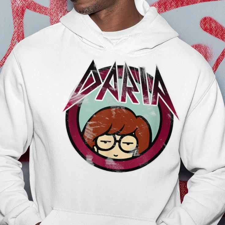 Daria Classic Metal Logo Hoodie Lustige Geschenke