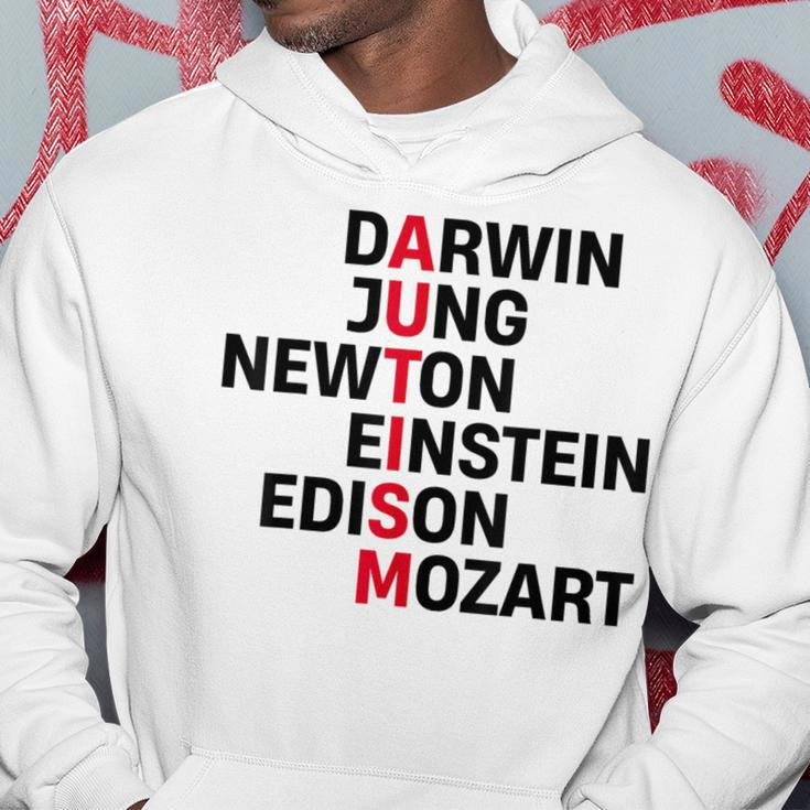 Darwin Jung Newton Einstein Edison Mozart Autism Awareness Hoodie Unique Gifts