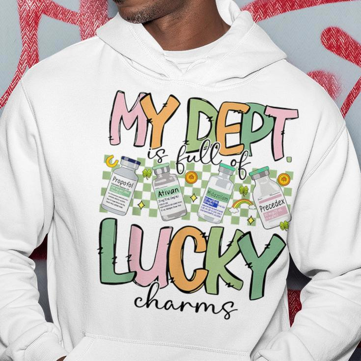 My Dept Is Full Of Lucky Charm Pharmacist St Patrick's Day Hoodie Unique Gifts