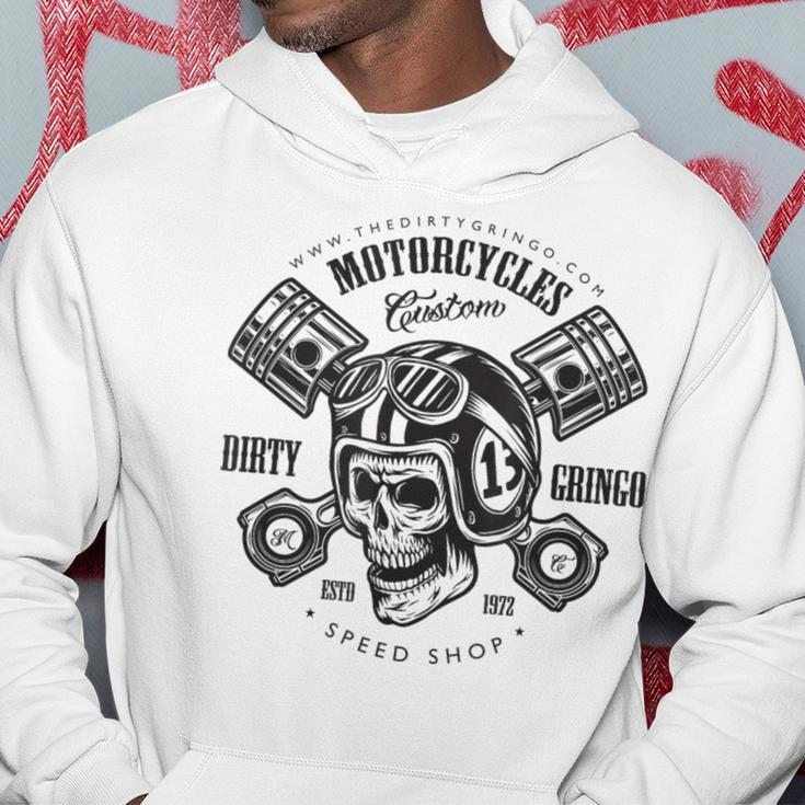 The Dirty Gringo Speed Shop Motorcycle Club Hoodie Unique Gifts