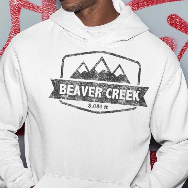 Distressed Altitude Mountain Beaver Creek Colorado Hoodie Unique Gifts