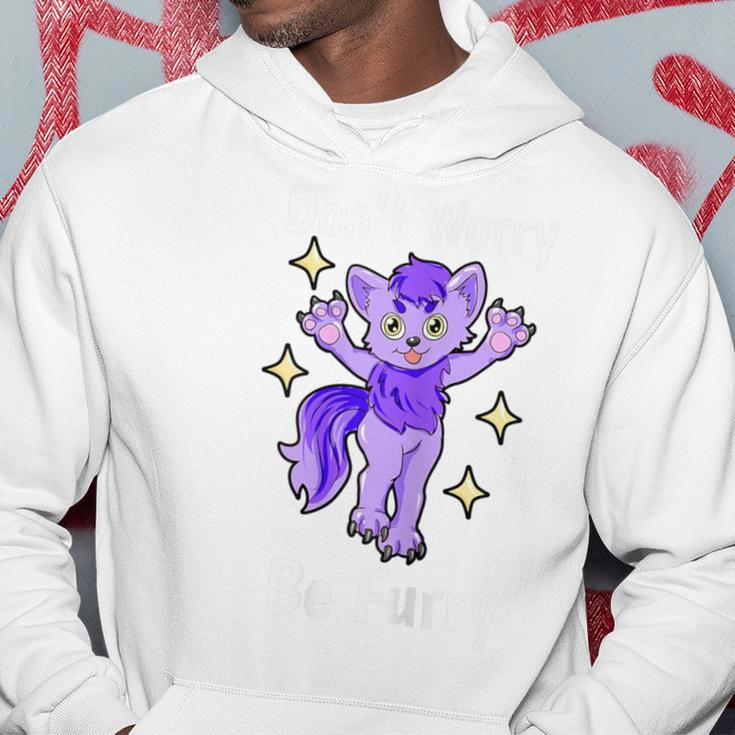 Don't Worry Be Furry Furry Cosplayer Hoodie Unique Gifts