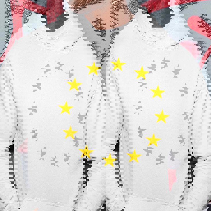 Eu Flag Europe European Union Blue Yellow Stars Hoodie Personalized Gifts