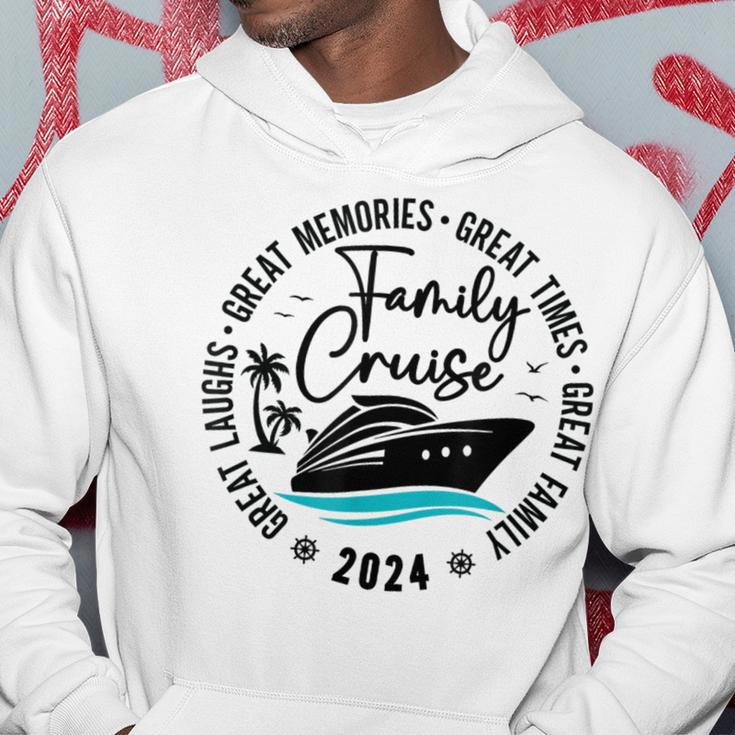 Family Cruise Mode Squad 2024 Family Great Memories Hoodie Funny Gifts