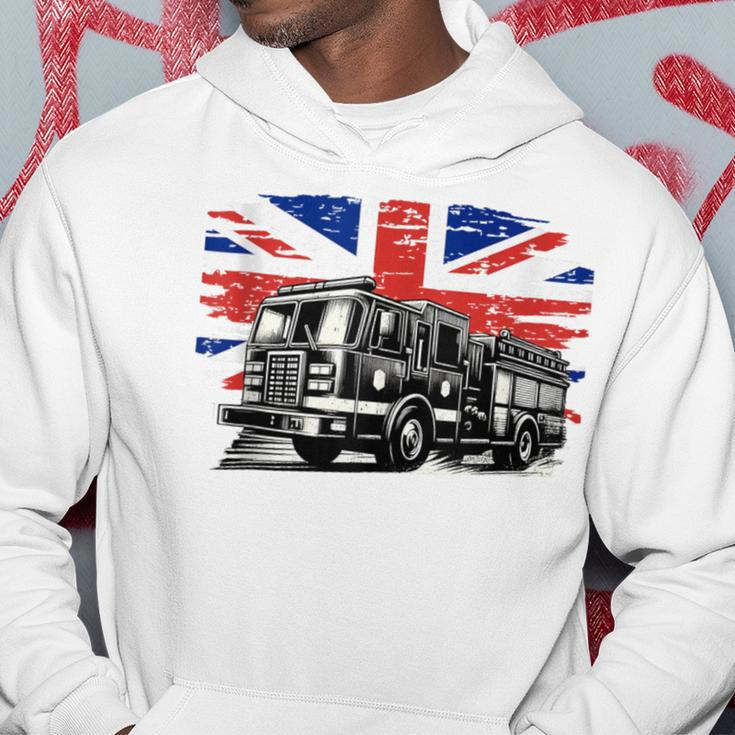 Firefighter Truck Family Firefighter Dad Father Day Birthday Hoodie Funny Gifts