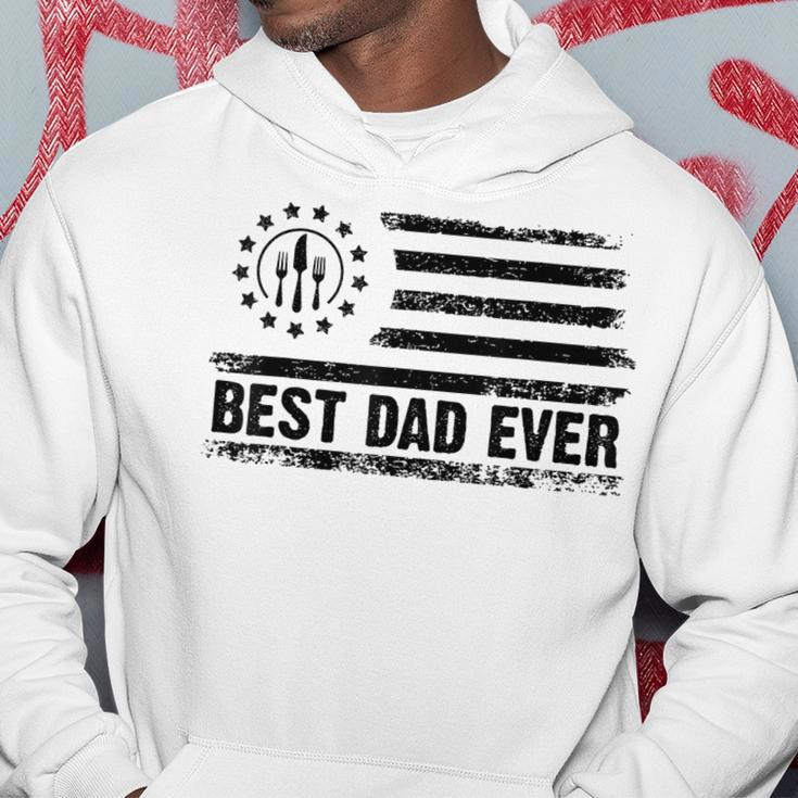 American Flag For Cooking Dad Daddy Father's Day Hoodie Unique Gifts