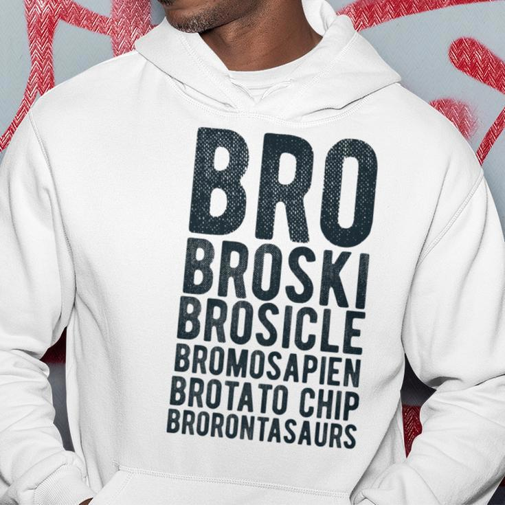 Brother Bro Names Sibling Family Or Friends Hoodie Funny Gifts