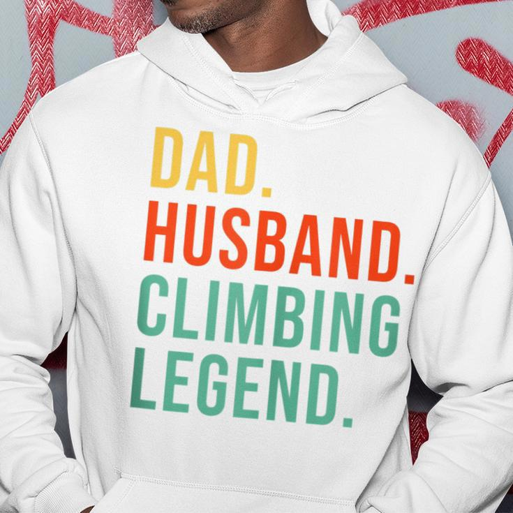 Climbing Dad Husband Legend Cool Father's Day Hoodie Unique Gifts