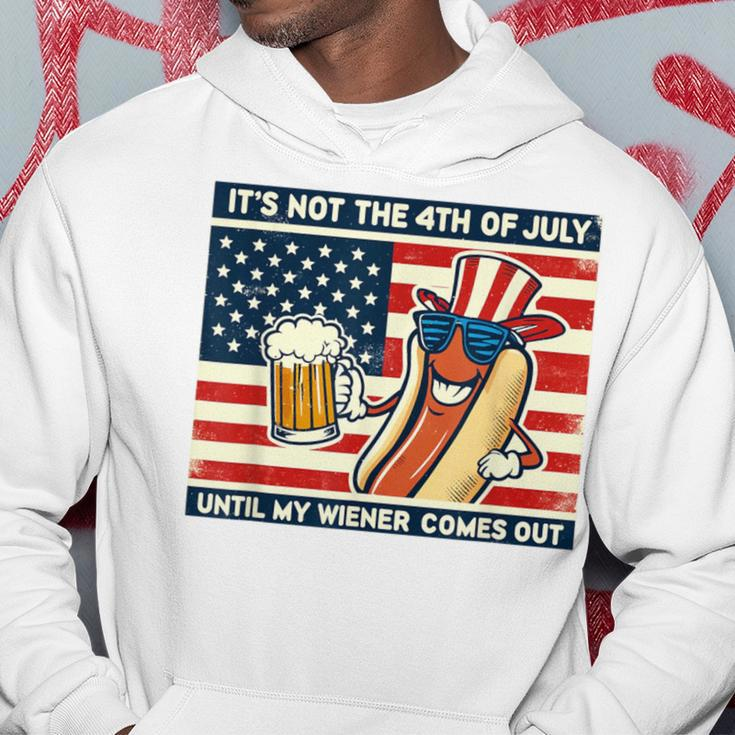 Hot Dog Its Not 4Th Of July Until My Weiner Comes Out Hoodie Unique Gifts
