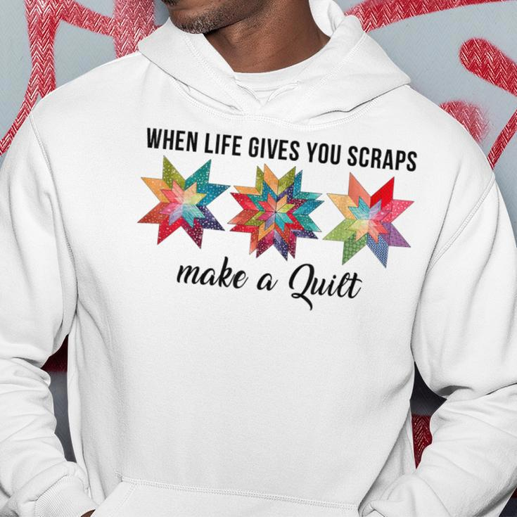 Quilter Make A Quilt Quilting Sewing Fabric Hoodie Unique Gifts