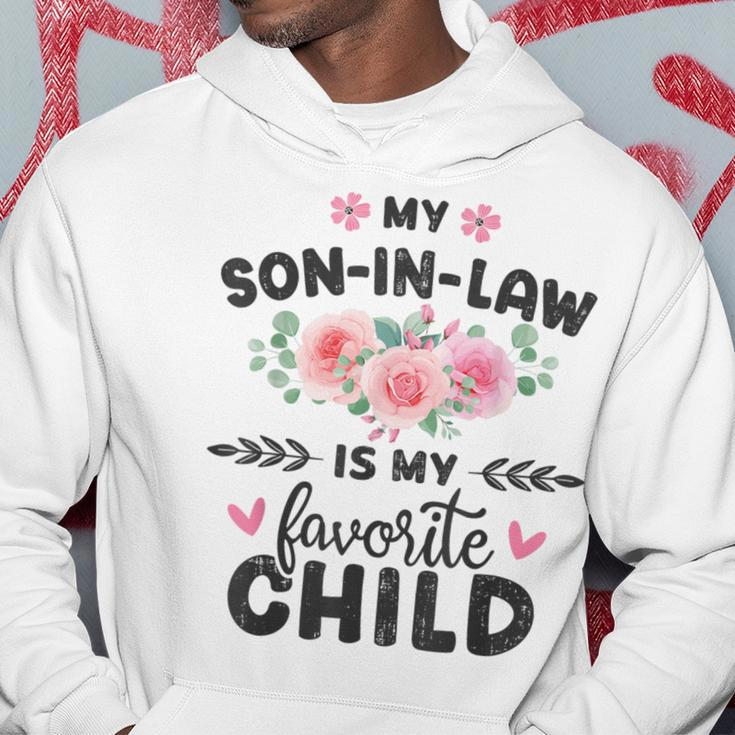 Son-In-Law Favorite Child For Mom-In-Law Hoodie Funny Gifts