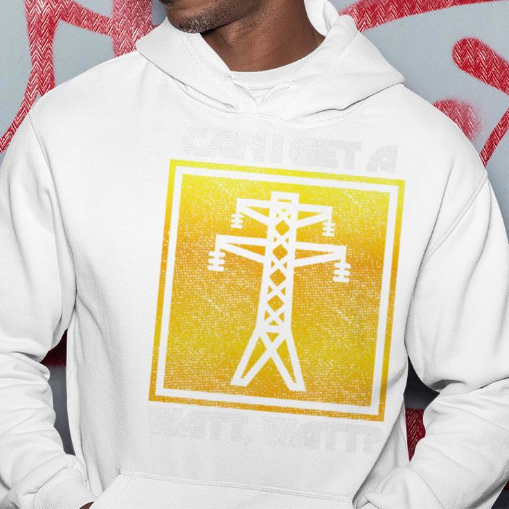 Watt Watt Lineman Electrical Engineer Dad Hoodie Unique Gifts