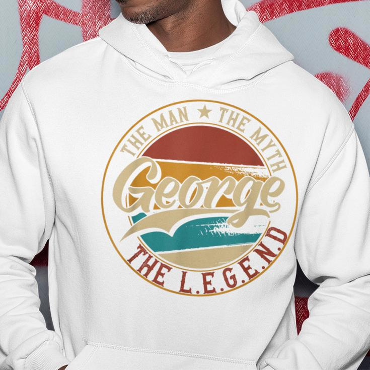 George The Man The Myth The Legend Hoodie Unique Gifts