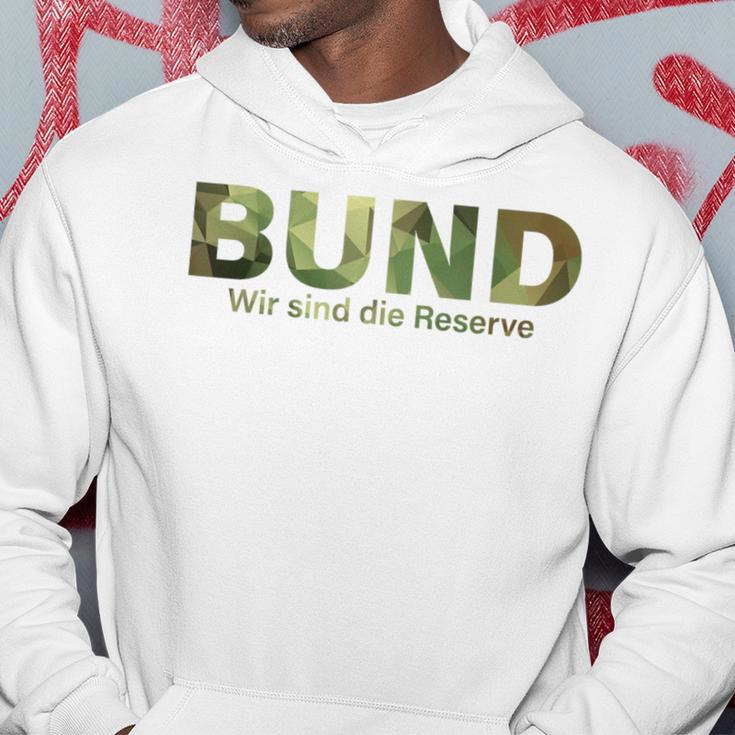 With German Army Motif Wir Sind Die Reserve Der Bundeswehr Wir Sind Die Reserve Kapuzenpullover Lustige Geschenke